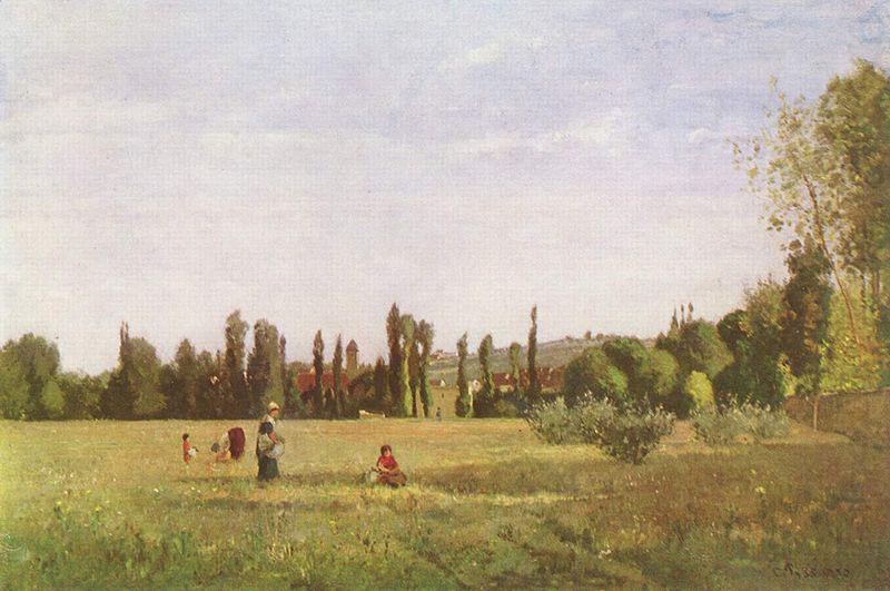 La Varenne-de-St.-Hilaire, Camille Pissarro